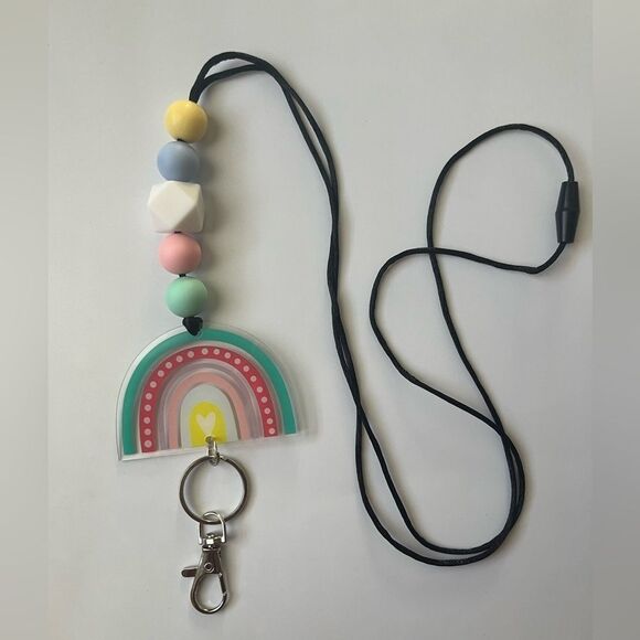 Rainbow Badge Lanyard - Picture 6 of 6